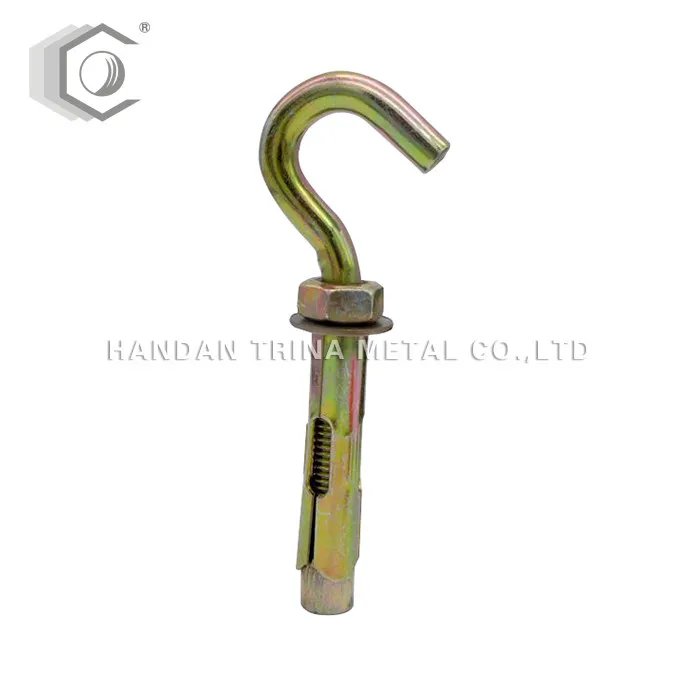 Cargol de fixació de 4 unitats amb ganxo