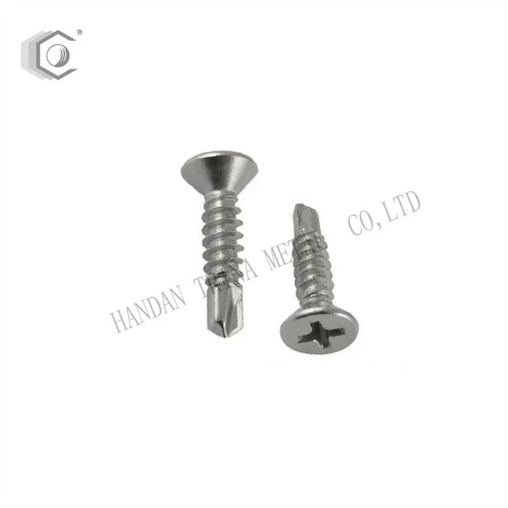 Cargols auto-taps de toc transversal